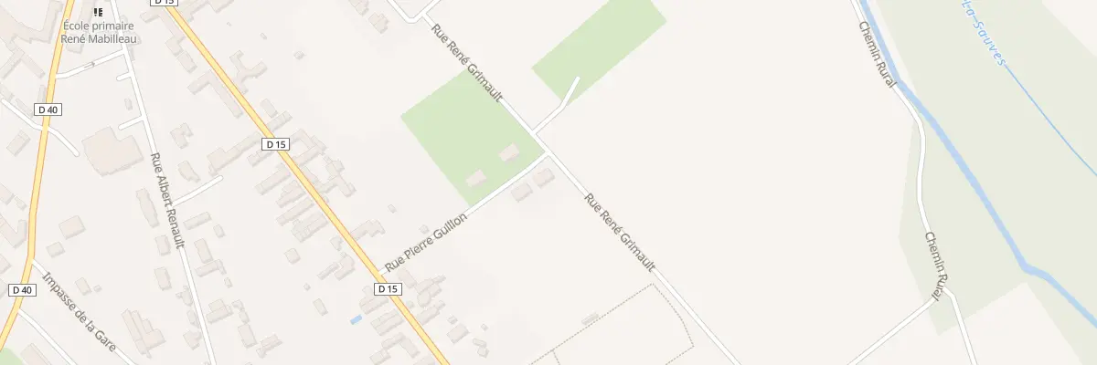 Plan du 1 Rue Pierre Guillon à Saint-Jean-de-Sauves