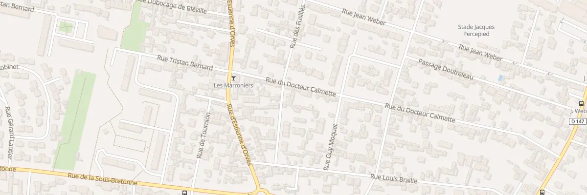 Plan du 20 Rue Doc Calmette au Havre