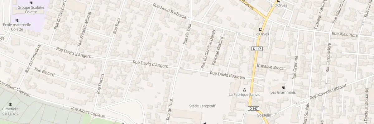 Plan du 75 Rue David d’Angers au Havre