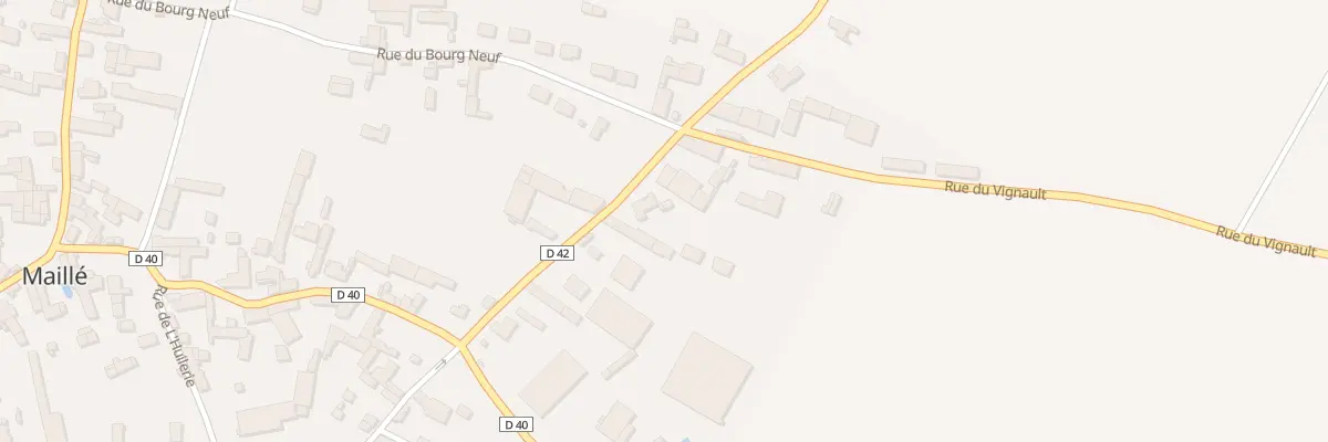 Plan du 10 Rue du Chaffaud à Maillé