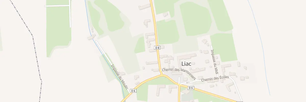 Plan du 5 Rte de Maubourguet à Liac