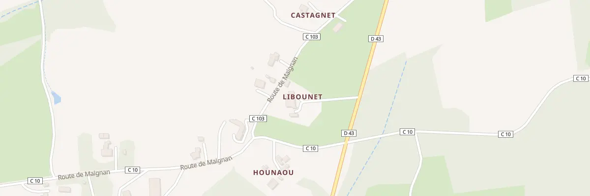 Plan du 5016 Libounet à Estang