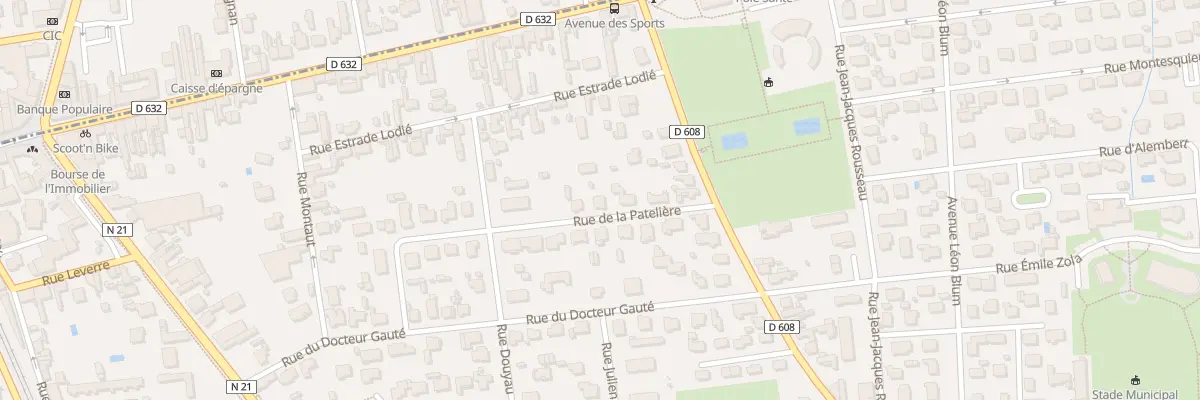 Plan du 5 Rue de la Pateliere à Séméac