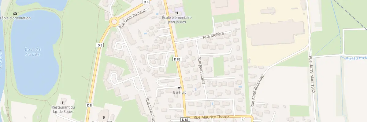 Plan du 36 Av Henri Barbusse à Soues