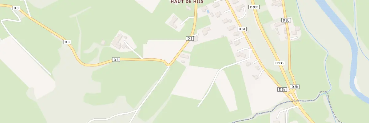Plan du 245 Rte de Visker à Hiis