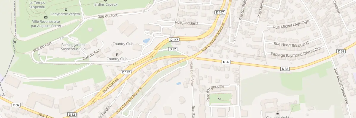 Plan du 43 Rue Clément Marical au Havre