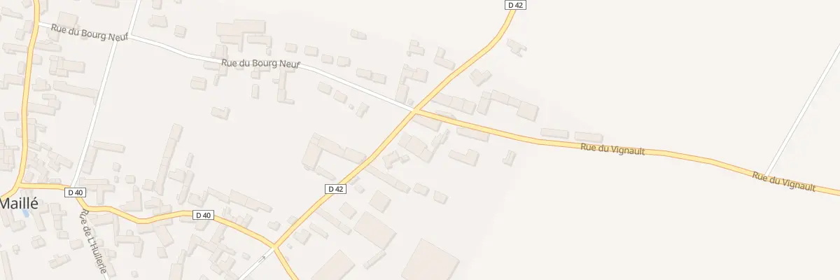 Plan du 12 Rue du Chaffaud à Maillé