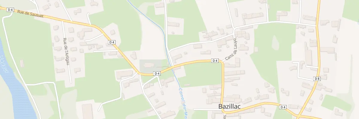 Plan du 36 Rue des Lavoirs à Bazillac
