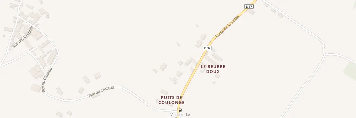 Plan du 16 Rte de la Vallée à Vindelle