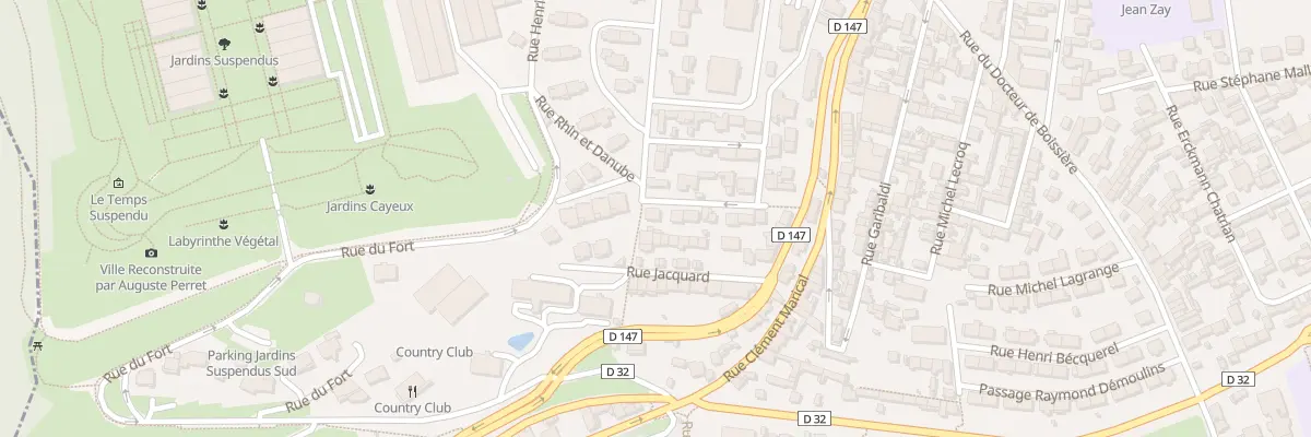 Plan du 15 Rue de la Côte Varin au Havre