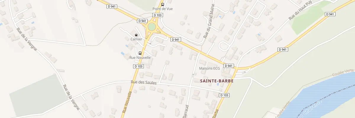 Plan du 5 Rte de Cognac à Fléac