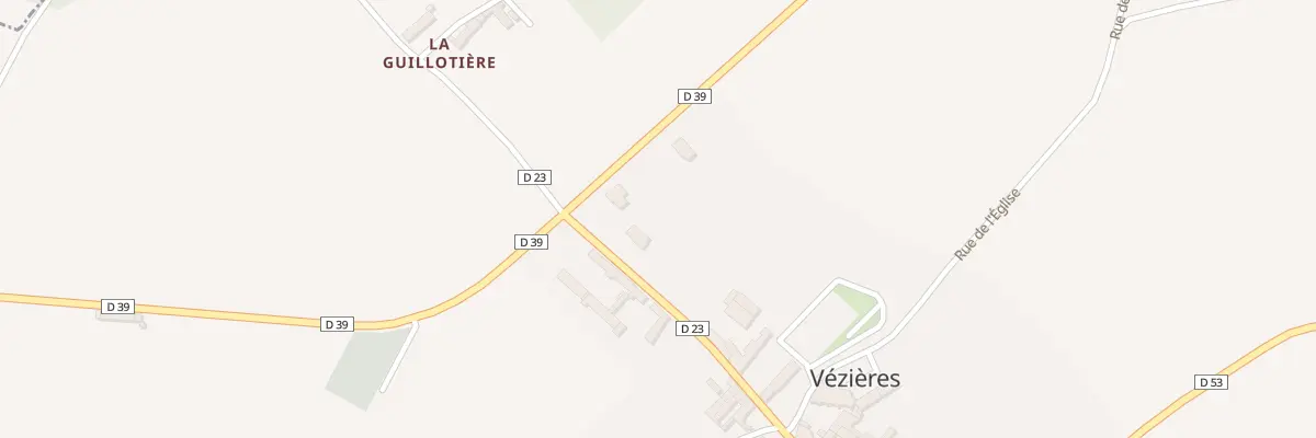 Plan du 5 Rue Principale à Vézières