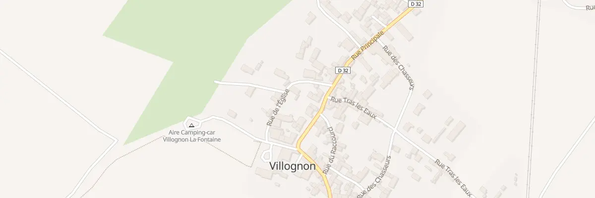 Plan du 3 Rue de l’Eglise à Villognon