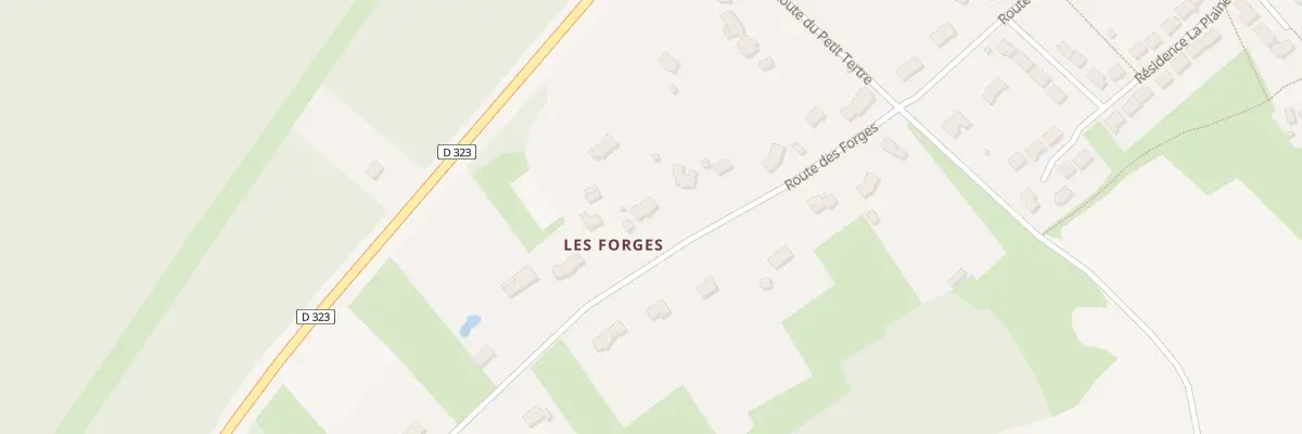 Plan du 48 Rte des Forges à Parigné-le-Pôlin