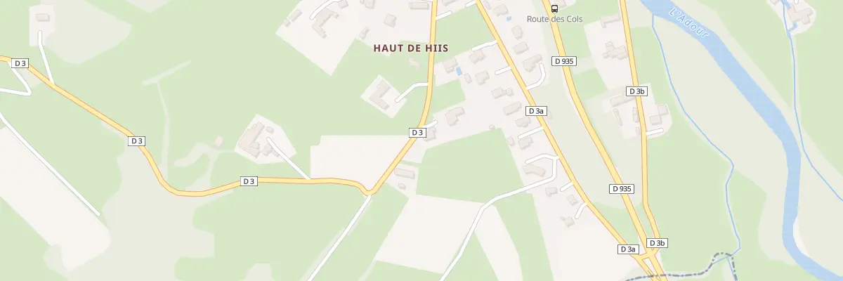 Plan du 195 Rte de Visker à Hiis