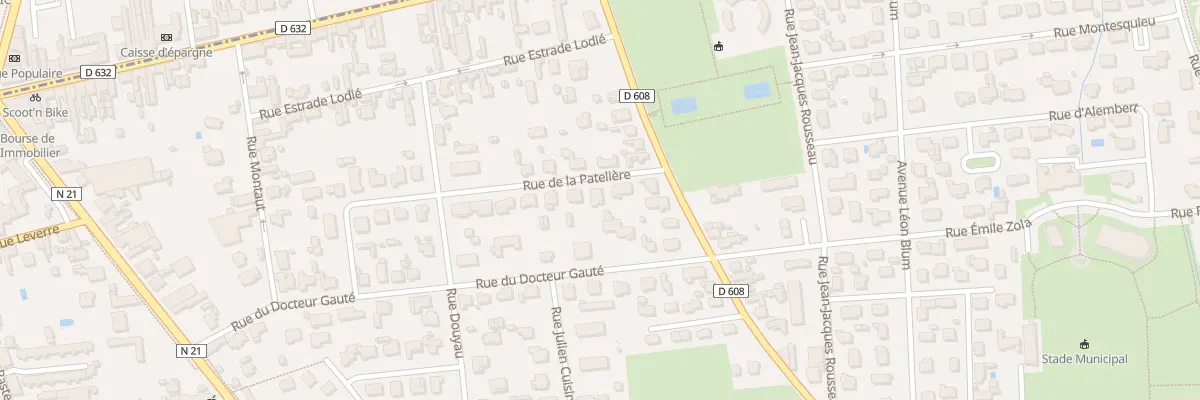 Plan du 4 Rue de la Pateliere à Séméac
