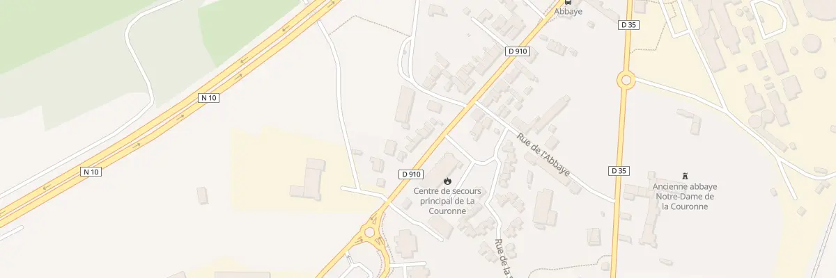 Plan du 69 Rte de Bordeaux à La Couronne