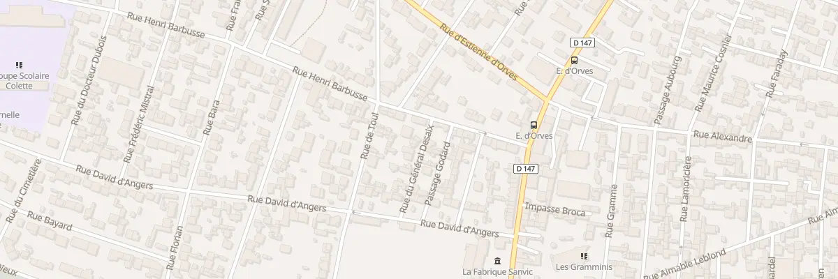 Plan du 21 Rue Gen Desaix au Havre