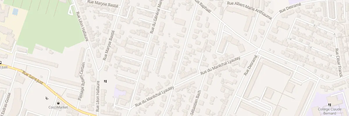 Plan du 47 Rue Henri Labbay au Havre
