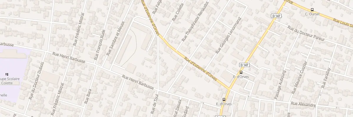 Plan du 29 Rue d’Estienne d’Orves au Havre