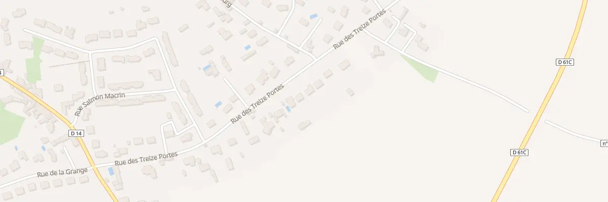 Plan du 30 Rue des Treize Portes à Loudun