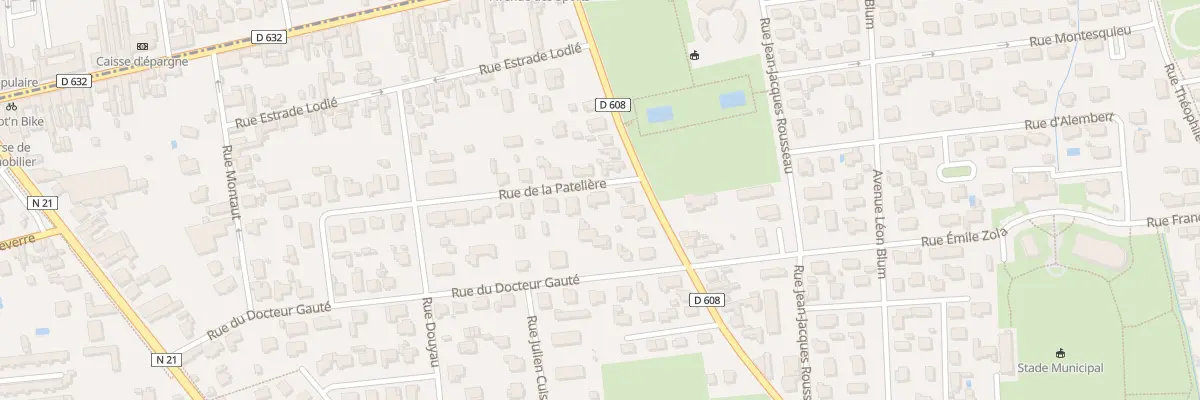 Plan du 2 Rue de la Pateliere à Séméac
