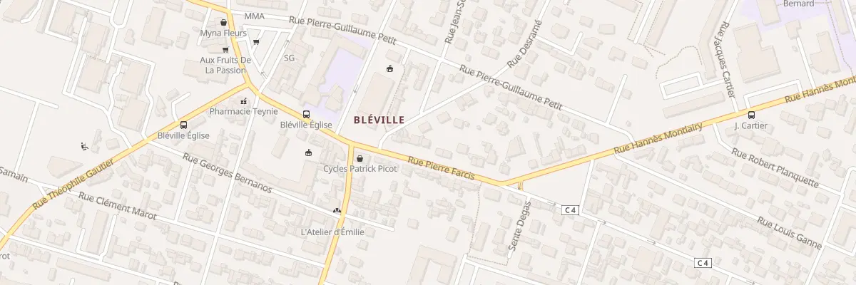 Plan du 35 Rue Pierre Farcis au Havre
