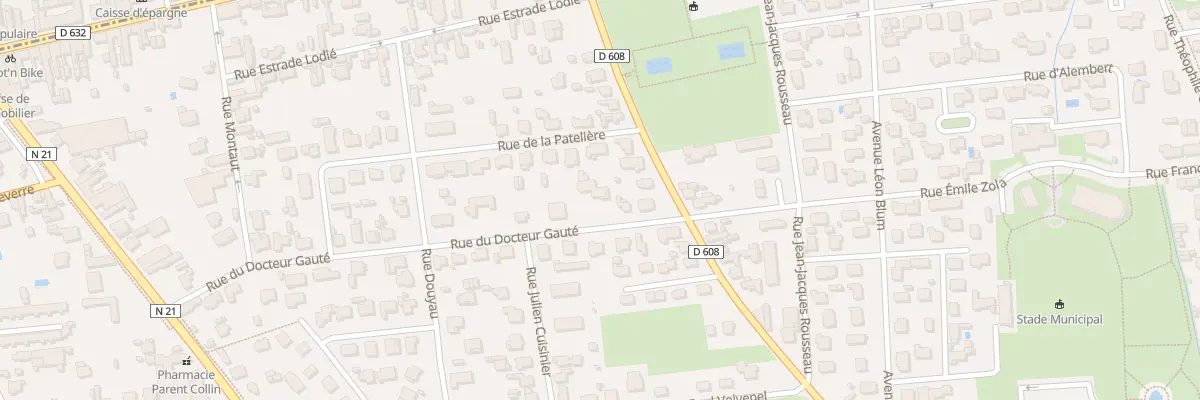 Plan du 5 Rue du Doct Gaute à Séméac