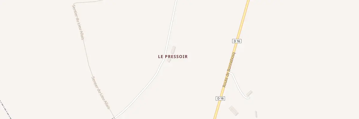 Plan du 5043 Le Lieu Vauquelin à Drubec