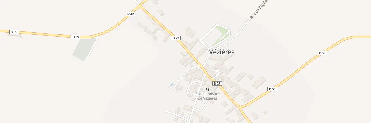 Plan du 12 Rue Principale à Vézières