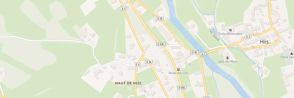 Plan du 8 Rue des Martinets à Hiis