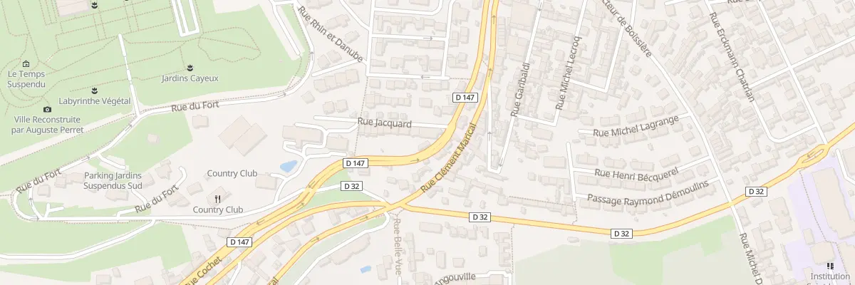 Plan du 57 Rue Cochet au Havre