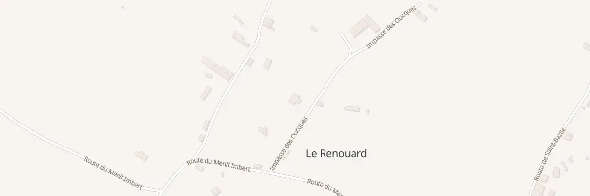 Plan du 3 Imp des Oucques au Renouard