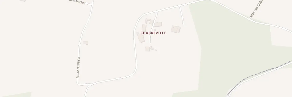 Plan du 138 Che de Chabreville à Courgeac