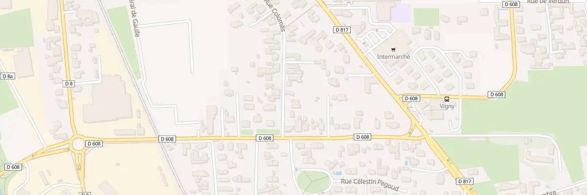 Plan du 38 Rue Colomès à Séméac