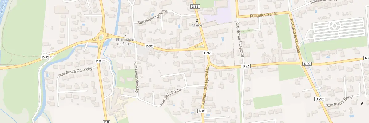 Plan du 4 Rue Jean Maumus à Soues