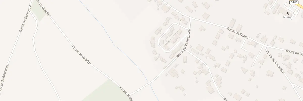 Plan du 837 La Geyre à Sainte-Bazeille