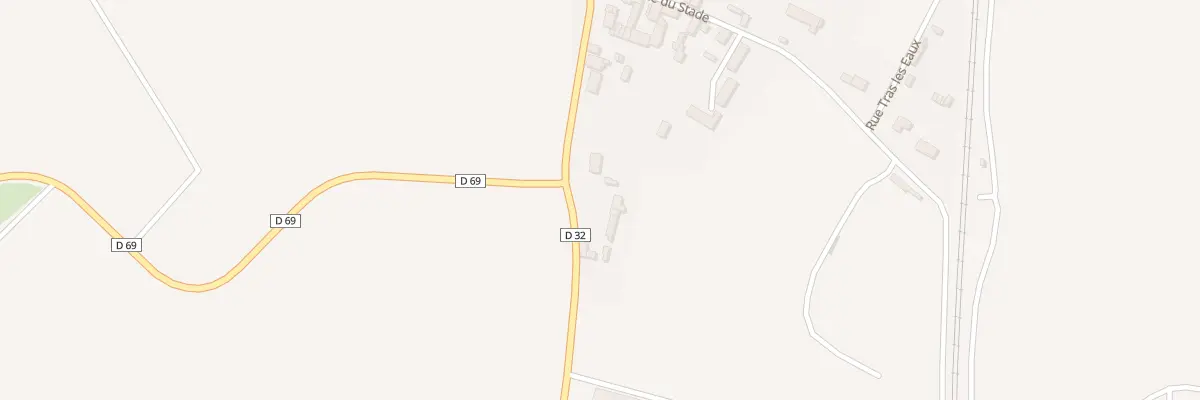 Plan du 45 Rue Principale à Villognon