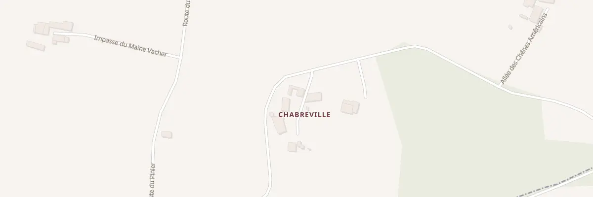 Plan du 5060 Chabreville à Courgeac