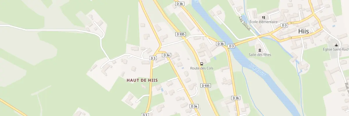 Plan du 55 Rue du Pic du Midi à Hiis