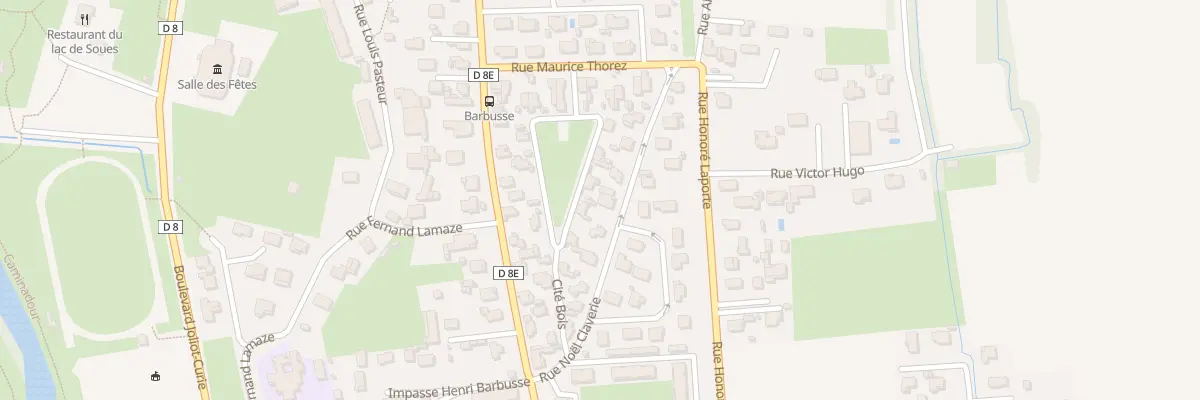 Plan du 15 Rue Noël Claverie à Soues