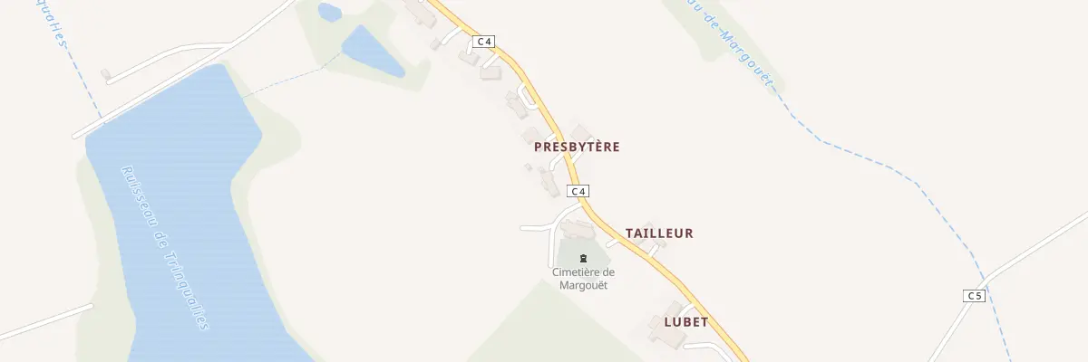 Plan du 45 Rte du Village à Margouët-Meymes