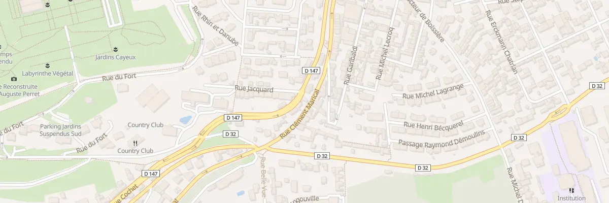 Plan du 58 Rue Cochet au Havre