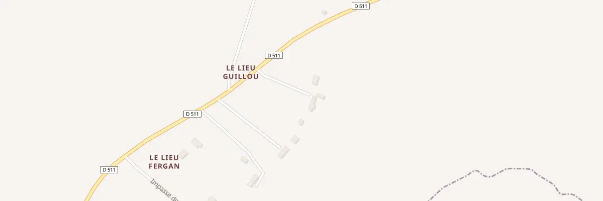 Plan du 5053 Le Lieu Guillou au Mesnil-Simon
