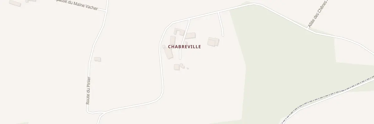 Plan du 5102 Chabreville à Courgeac