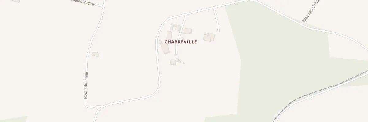 Plan du 5102 Chabreville à Courgeac