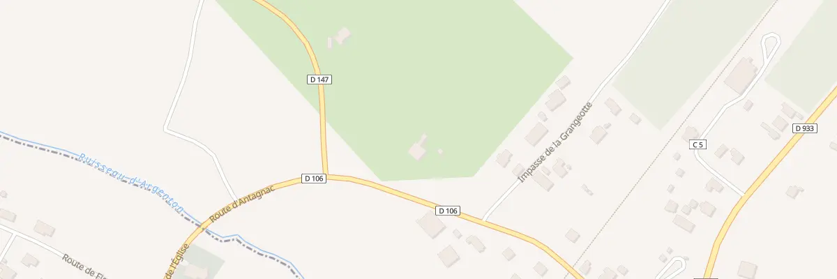 Plan du 15 Imp de la Grangeotte à Bouglon