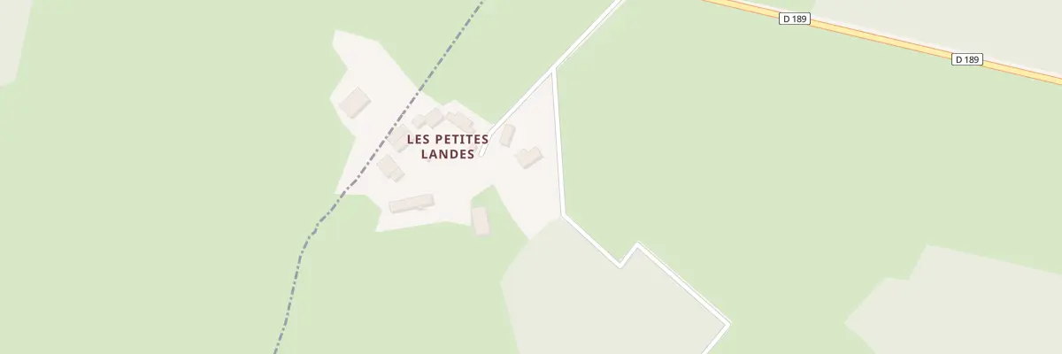 Plan du 5561F Les Petites Landes à Mansigné