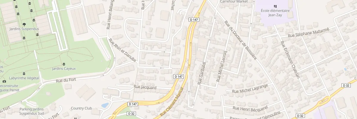 Plan du 67 Rue Cochet au Havre