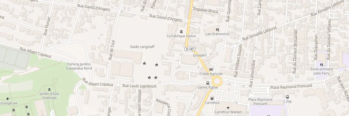 Plan du 23 Pl Henri Chandelier au Havre